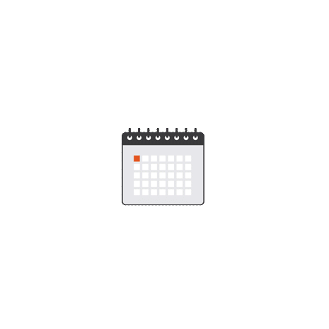 Illustration showing a calendar and text stating that PIRA can be seen in treated RRMS patients as early as 3 years after diagnosis